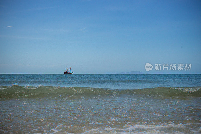 旅游海盗船- Florianópolis -巴西